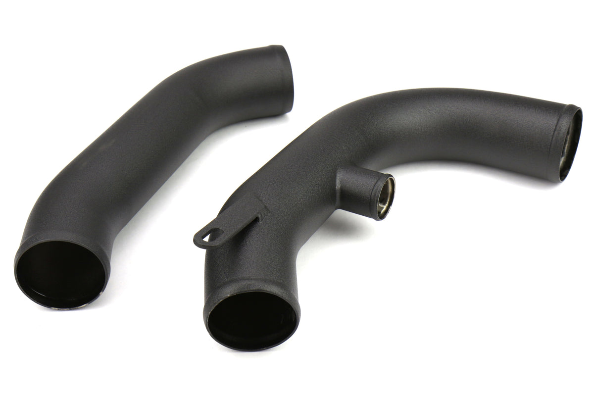 ETS Front Mount Intercooler Piping Kit Wrinkle Black - 2008-2014 Subaru STI