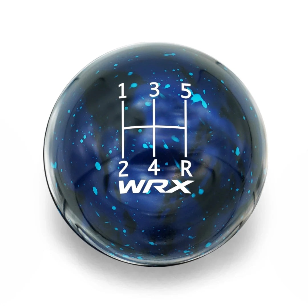 Billetworkz Cosmic Space Shift Knob - 5 Speed WRX Standard Engraving - Subaru WRX
