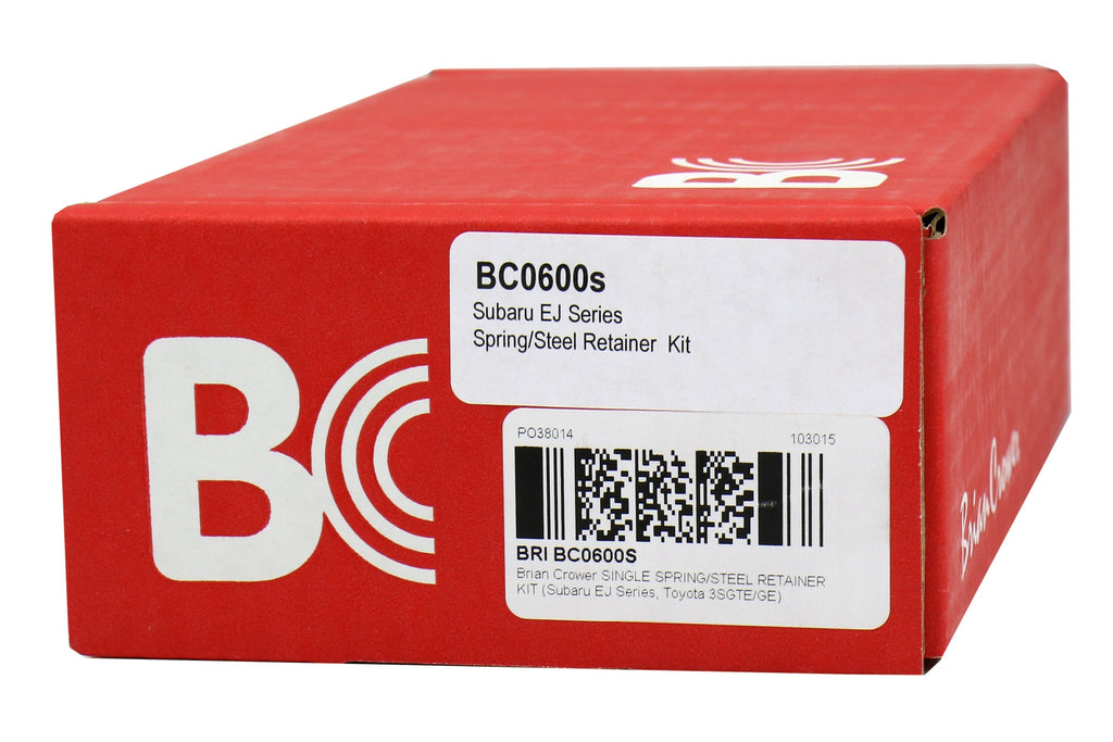 Brian Crower Steel Spring and Retainer Kit - Subaru Models (inc. 2002-2014 WRX / 2004-2021 STI)