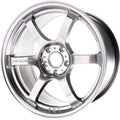 Gram Lights 57DR 18x9.5 +38 5x114.3 - Grace Silver (Single Wheel)