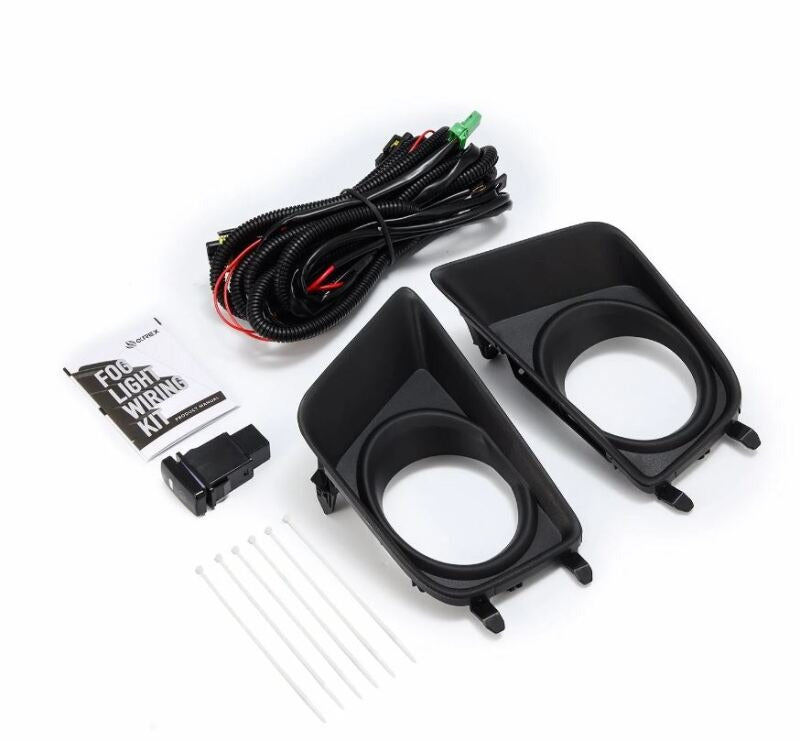 AlphaRex 12-15 Toyota Tacoma Bezel & Wiring Kit (Does Not Include Fog Lights)