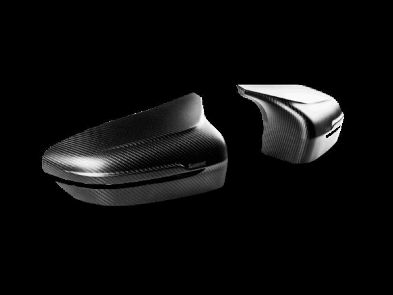 Akrapovic 2016+ BMW M2 (F87) Carbon Fiber Mirror Cap Set Matte - WM-BM/CA/1/M