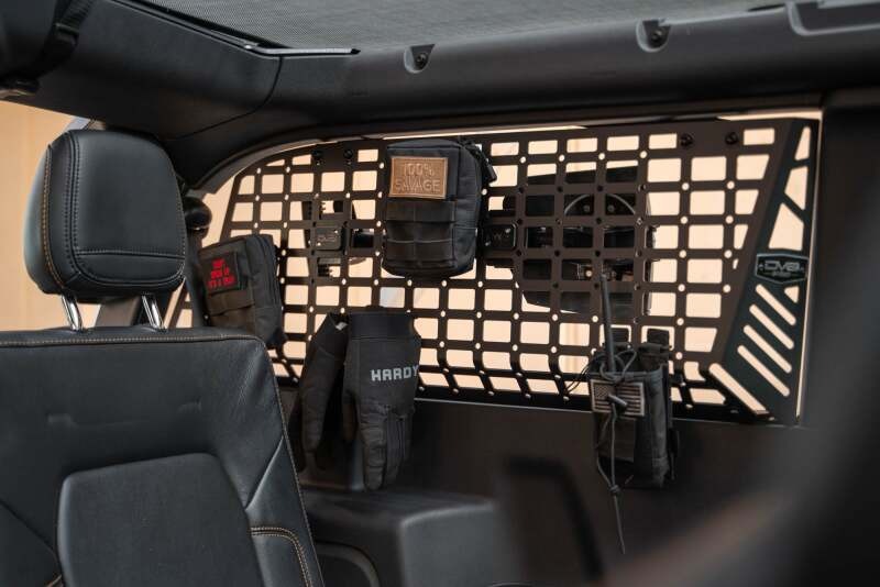 DV8 21-24 Ford Bronco 2-Door Rear Window Pocket Molle Panels
