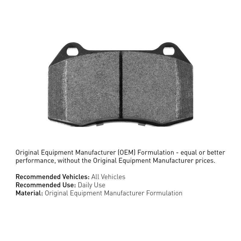 R1 Rear R1 Optimum OE Pads & Hardware Kit - 2004-2017 Subaru STI / 2017-2020 & 2022-2026 Subaru BRZ w/ Brembo