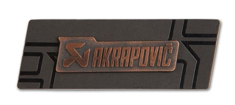 Akrapovic Copper sign badge - 800910