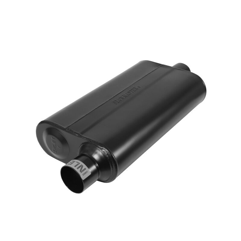 Flowmaster 50 Series Delta Flow 2.5-Inch Offset Inlet/Center Outlet Muffler - 842551