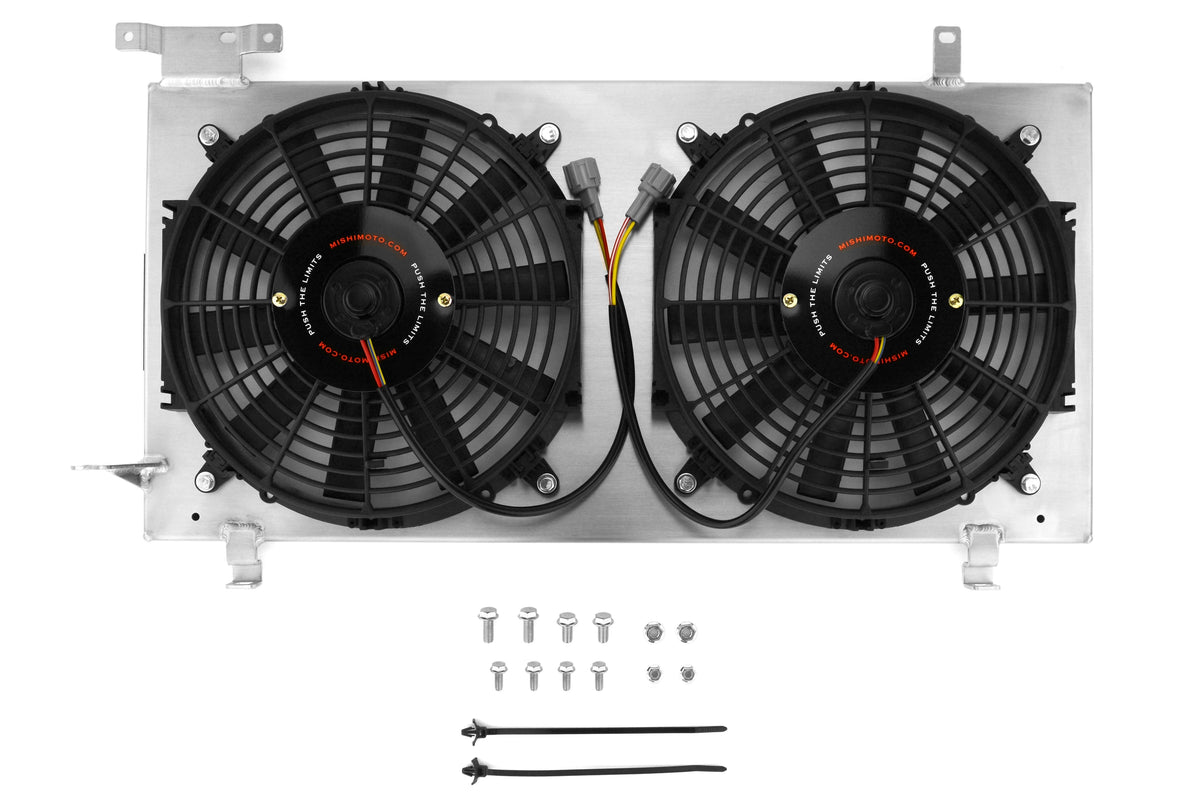 Mishimoto Plug and Play Aluminum Fan Shroud Kit - 2008-2015 Subaru WRX / STI