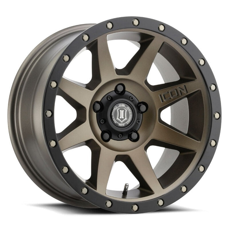 ICON Alloys Rebound 17x8.5 5x4.5 0mm 4.75" Backspacing Bronze Wheel - 1817856547BR