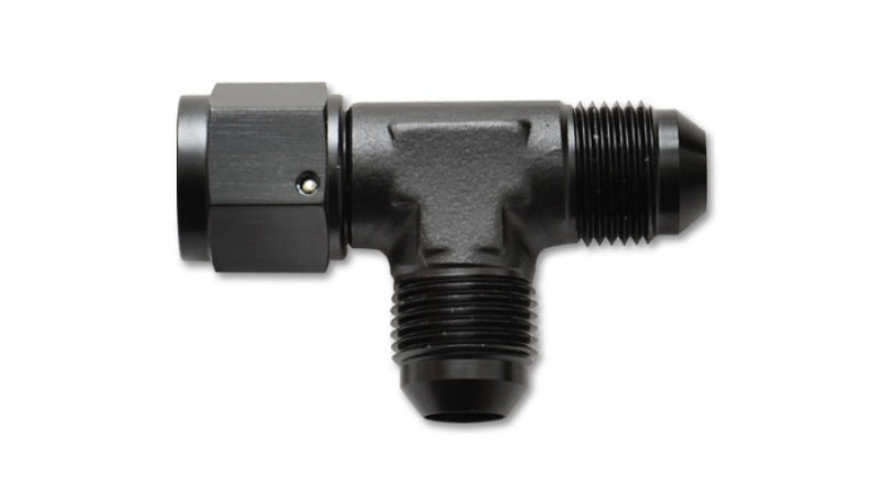 Vibrant Performance -16AN Tee Fitting with Female -16AN Swivel, AN/NPT/ORB Performance Fluid Plumbing, for Performance Automotive Builds - Part 10746