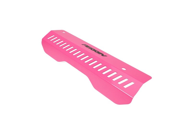 PERRIN Pulley Cover - Hyper Pink (SHORT - For Use w/PERRIN AOS) - 2022-2026 Subaru WRX