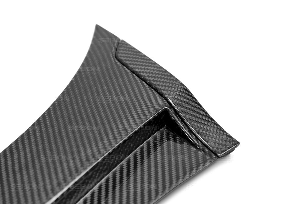 Seibon Carbon Fiber Fender Caps - 2015-2021 Subaru WRX / STI
