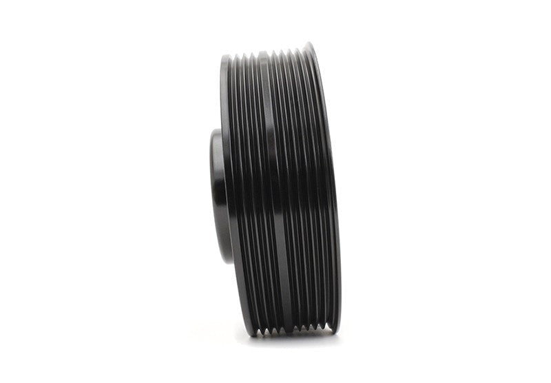 PERRIN Lightweight Crank Pulley Black - Subaru Models (inc. 2002-2014 WRX / 2004-2021 STI)