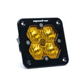 Baja Designs Squadron 2.0 Sport LED Wide Cornering Flush Mount (Single Light) - Baja Amber