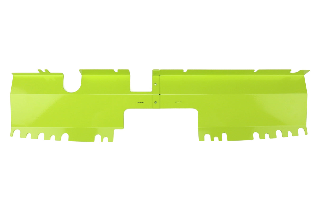 Perrin Radiator Shroud (Use With & Without OEM Intake Scoop) Neon Yellow - 2015-2021 Subaru WRX / STI