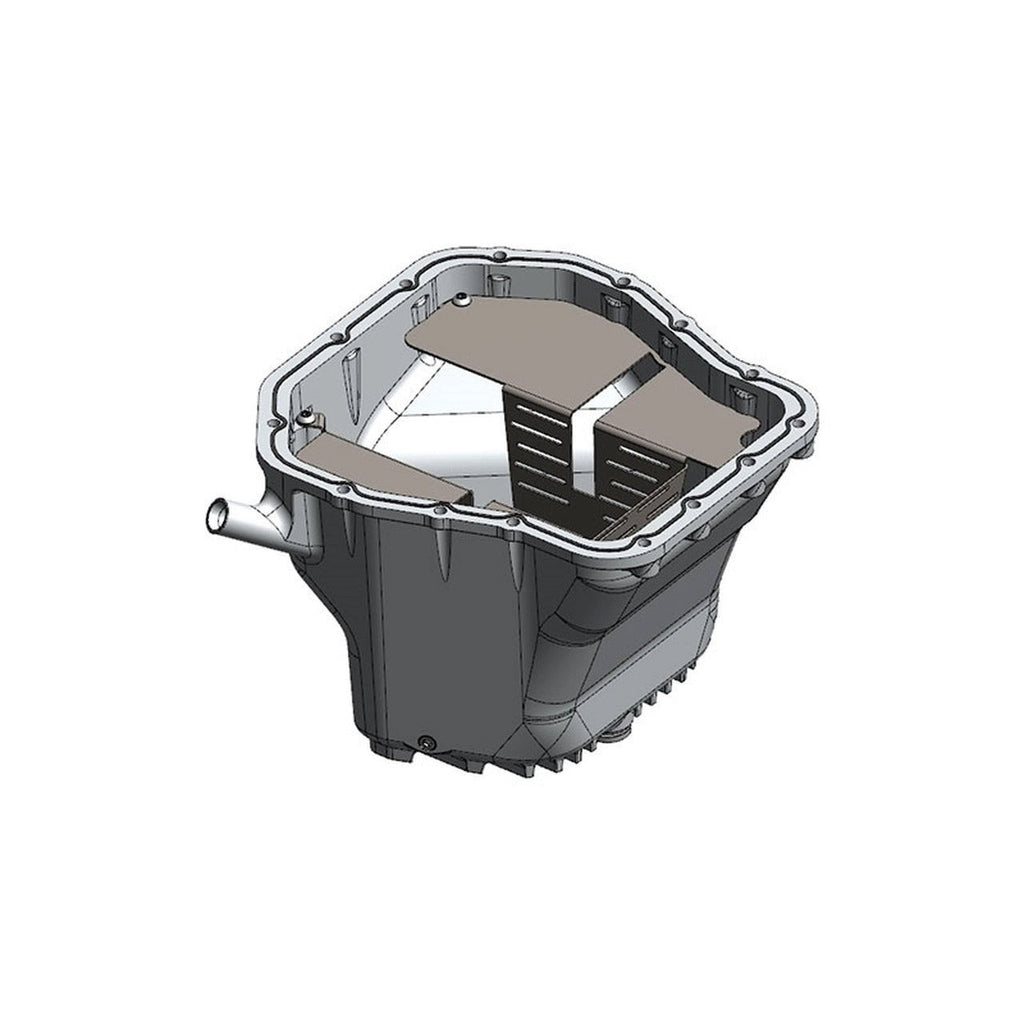 IAG Street Series Oil Pan w/ Removable SS Lower Baffle - Silver (Pan + SS Baffle Only) - 2002-2014 Subaru WRX / 2004-2021 STI / 2005-2009 Legacy GT / 2004-2013 Forester XT