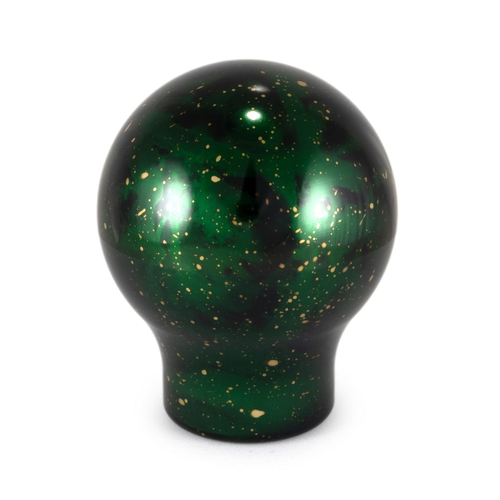 Billetworkz Automatic Shifter - Green Cosmic Space - Fits Subaru CVT: WRX (15–21), Crosstrek (13–23), Forester (14–18), Impreza (12–23), Legacy/Outback (10–14)