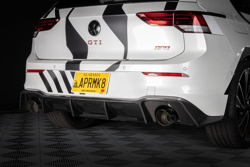 APR 22-24 Volkswagen GTI (MK8) Carbon Fiber Rear Diffuser