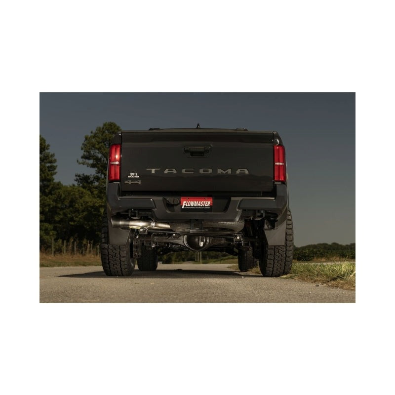 Flowmaster Flow FX Dual Same-Side Cat-Back Exhaust for 2024+ Toyota Tacoma - 718173