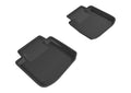 3D MAXpider Kagu Floor Mat - Black - 2nd Row - 2015-2019 Subaru Legacy / 2015-2019 Subaru Outback