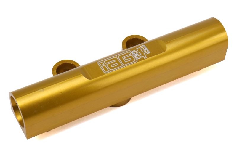 IAG V3 Top Feed Fuel Rails Gold - Subaru Models (inc. 2002-2014 WRX / 2007+ STI)