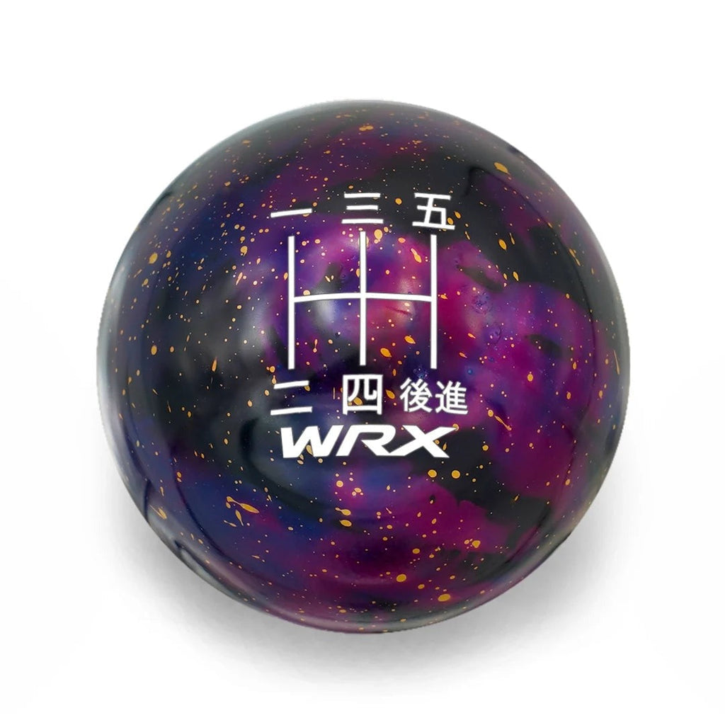 Billetworkz Cosmic Space Shift Knob - 5 Speed WRX Japanese Engraving - Subaru WRX