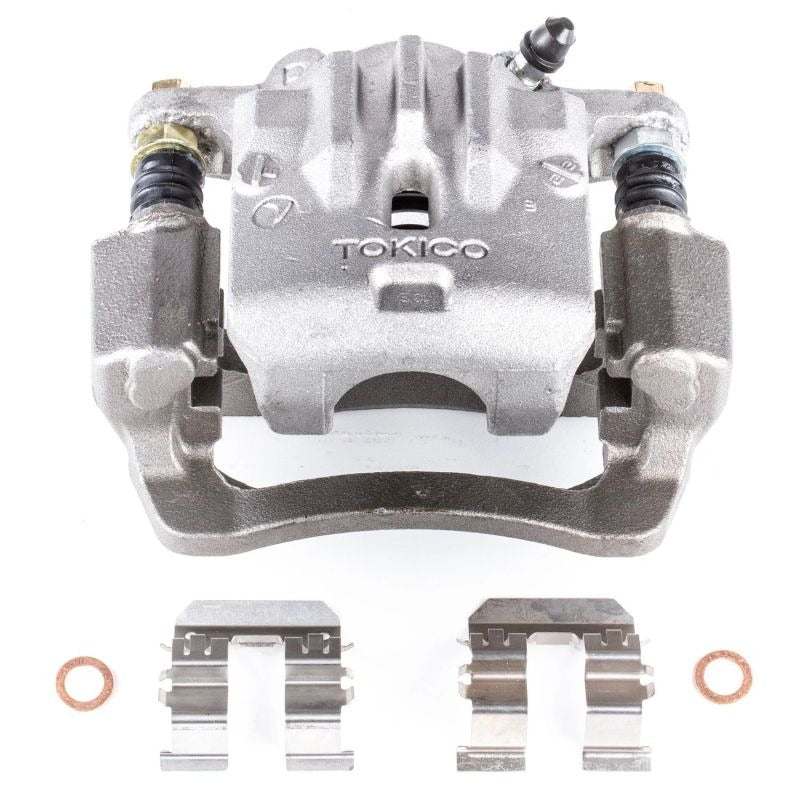 Power Stop Autospecialty Caliper w/Bracket - Rear Right - 2010-2014 Subaru Legacy