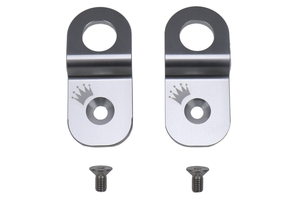 TurboXS Silver Radiator Stays - 2015-2021 Subaru WRX / STI
