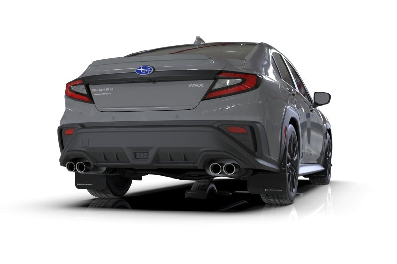 Rally Armor Black UR Mud Flap w/Dark Grey Logo - 2022-2026 Subaru WRX