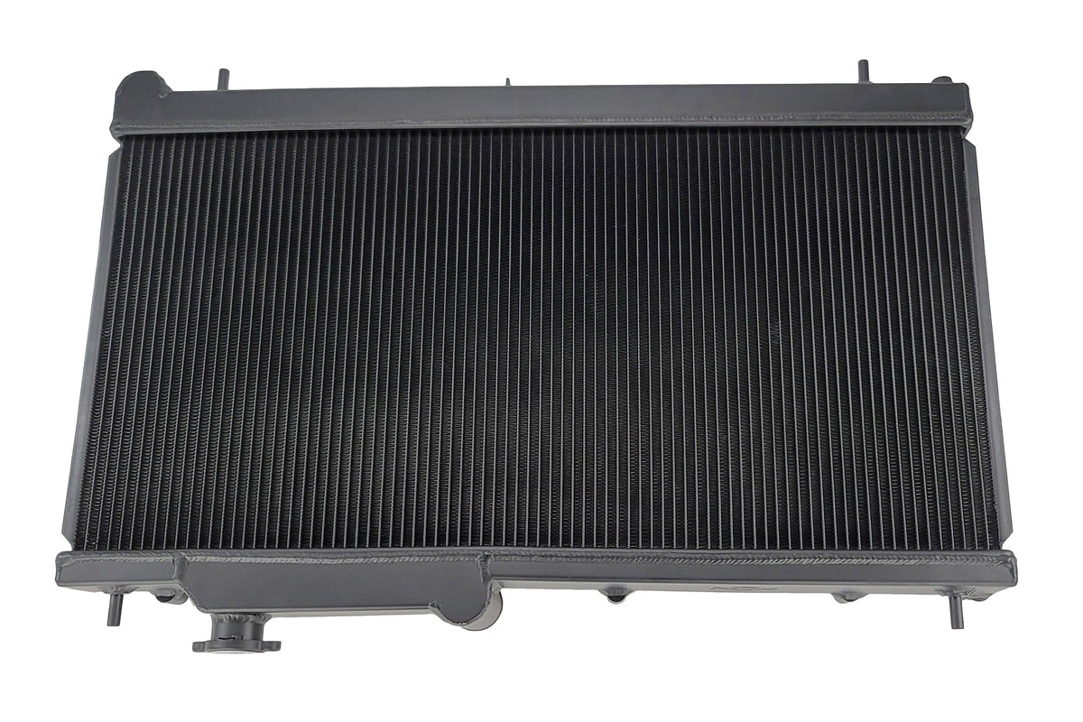 CSF 2-Row Time Attack Professional Race-Spec Radiator Black finish - Subaru Models (inc. 2008-2021 WRX / STI / 2009-2013 Forester)