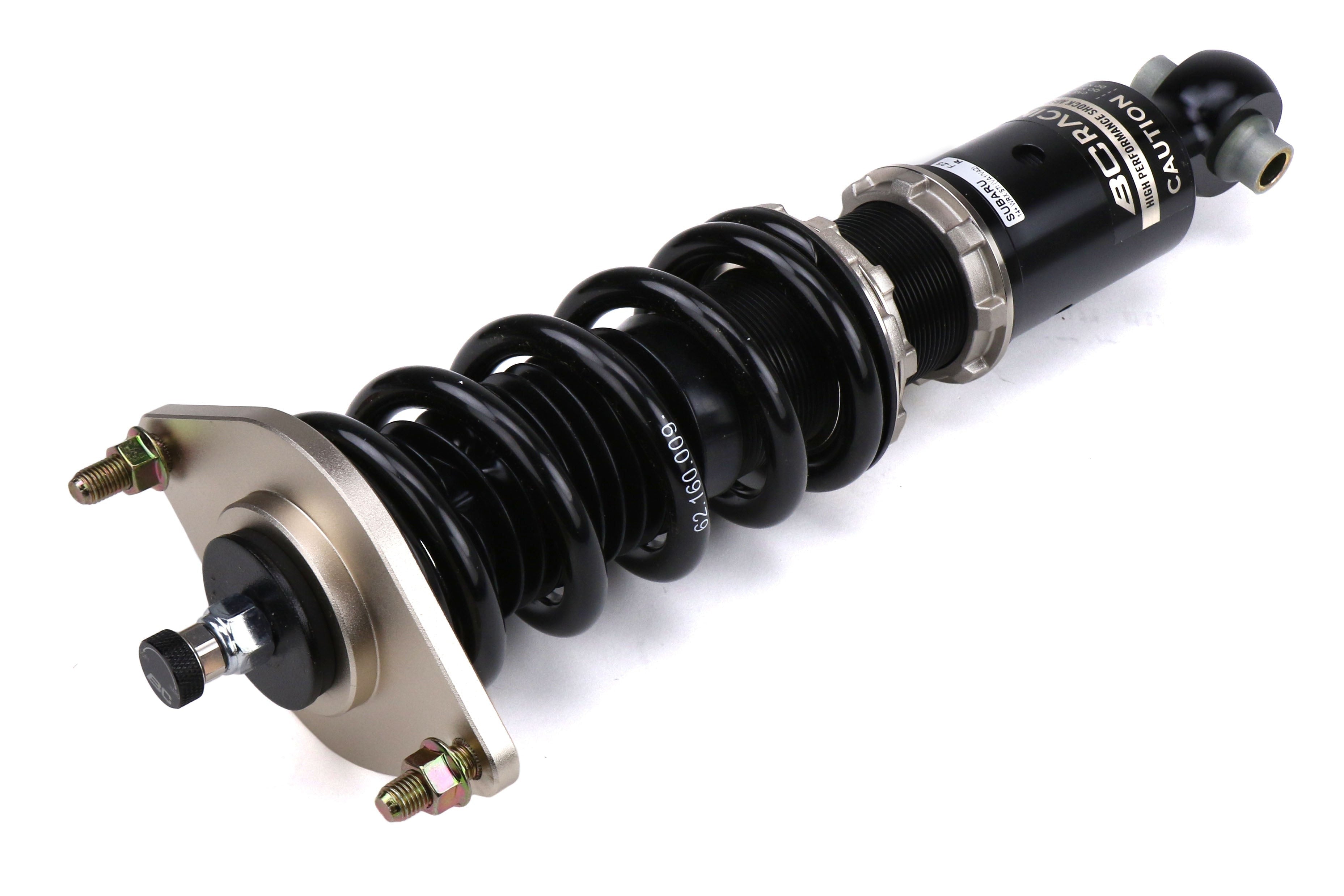 BC Racing BR Coilovers Extreme Low 9k Front / 9k Rear - 2015-2021 Subaru WRX / STI