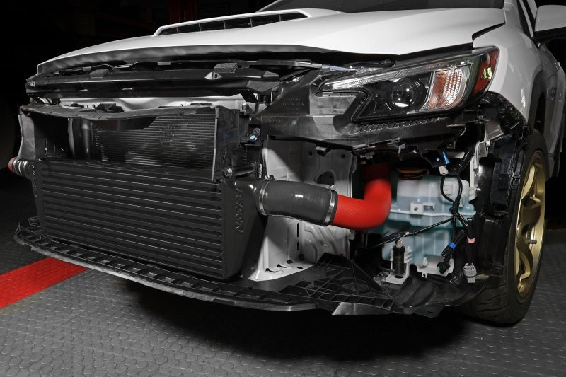 PERRIN Front Mount Intercooler Kit (Red Tubes & Black Core) - 2022-2026 Subaru WRX