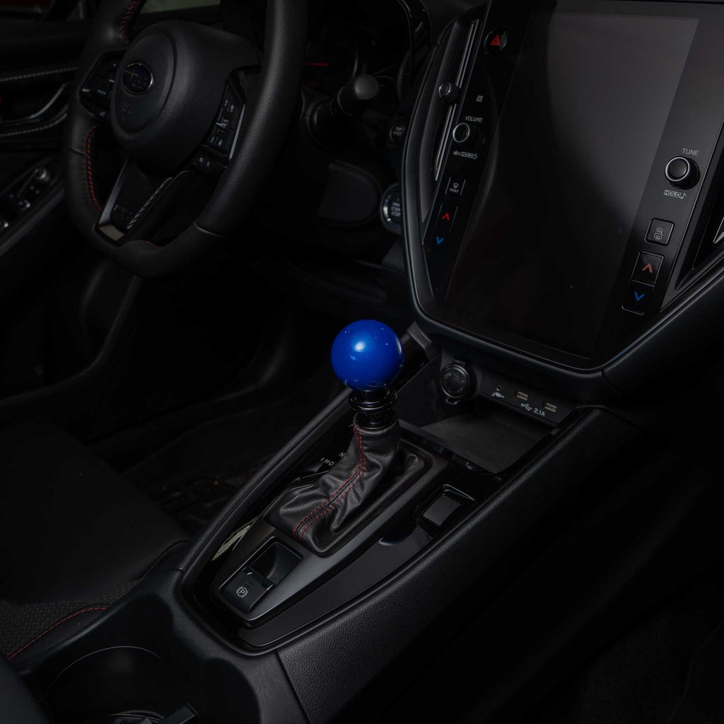 Billetworkz Automatic Shifter - Candy Blue - Fits Subaru CVT: WRX (2022+), Crosstrek (2024+), Forester (2025+), Impreza (2024+), Legacy/Outback (2015+)