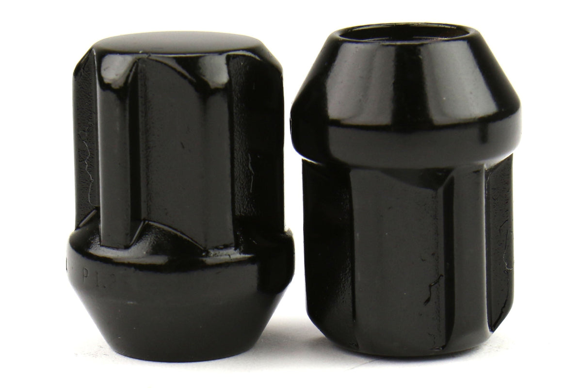 Bull Lock Tuskey 12X1.25 Lock Nuts Black - Universal
