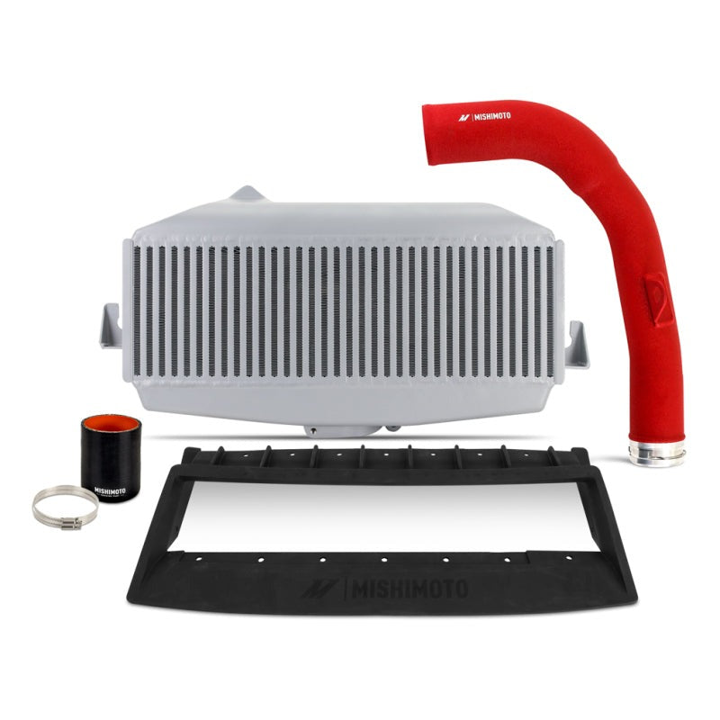 Mishimoto TMIC Kit - Silver Core Red Pipes - 2022-2026 Subaru WRX