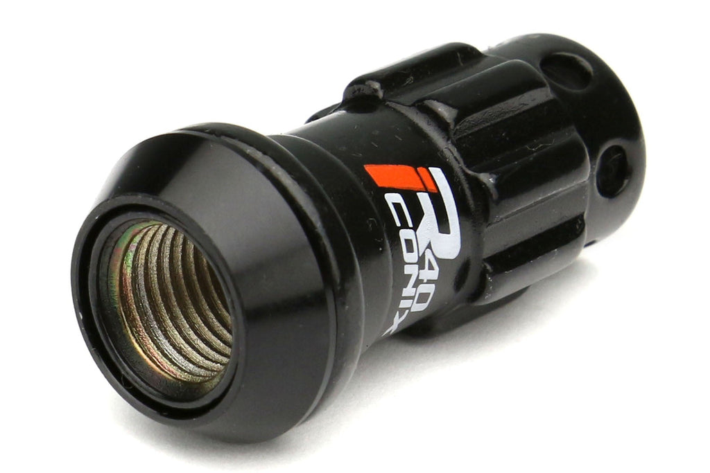 Project Kics R40 Iconix Locking Lug Nuts Black M12X1.25
