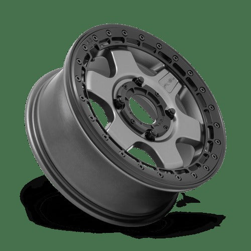 D923 15X6 4X156 MT-GMTL BLK-RING 38MM