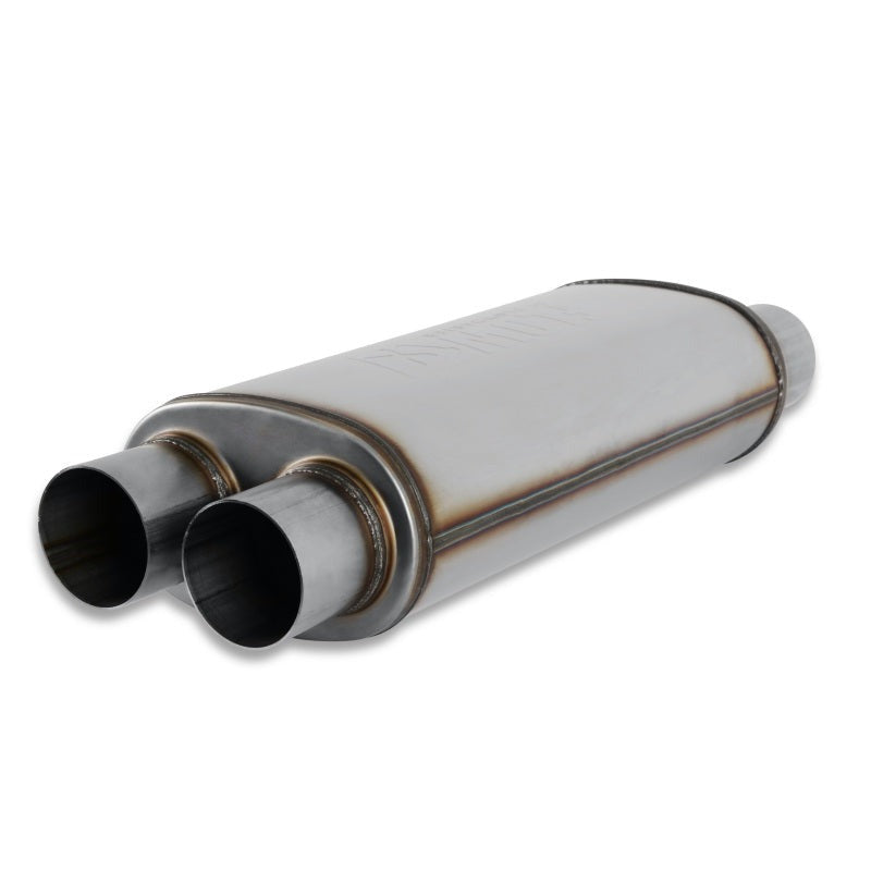 Flowmaster FlowFX Dual 3-Inch Inlets / Dual 3-Inch Outlets Muffler - 72469