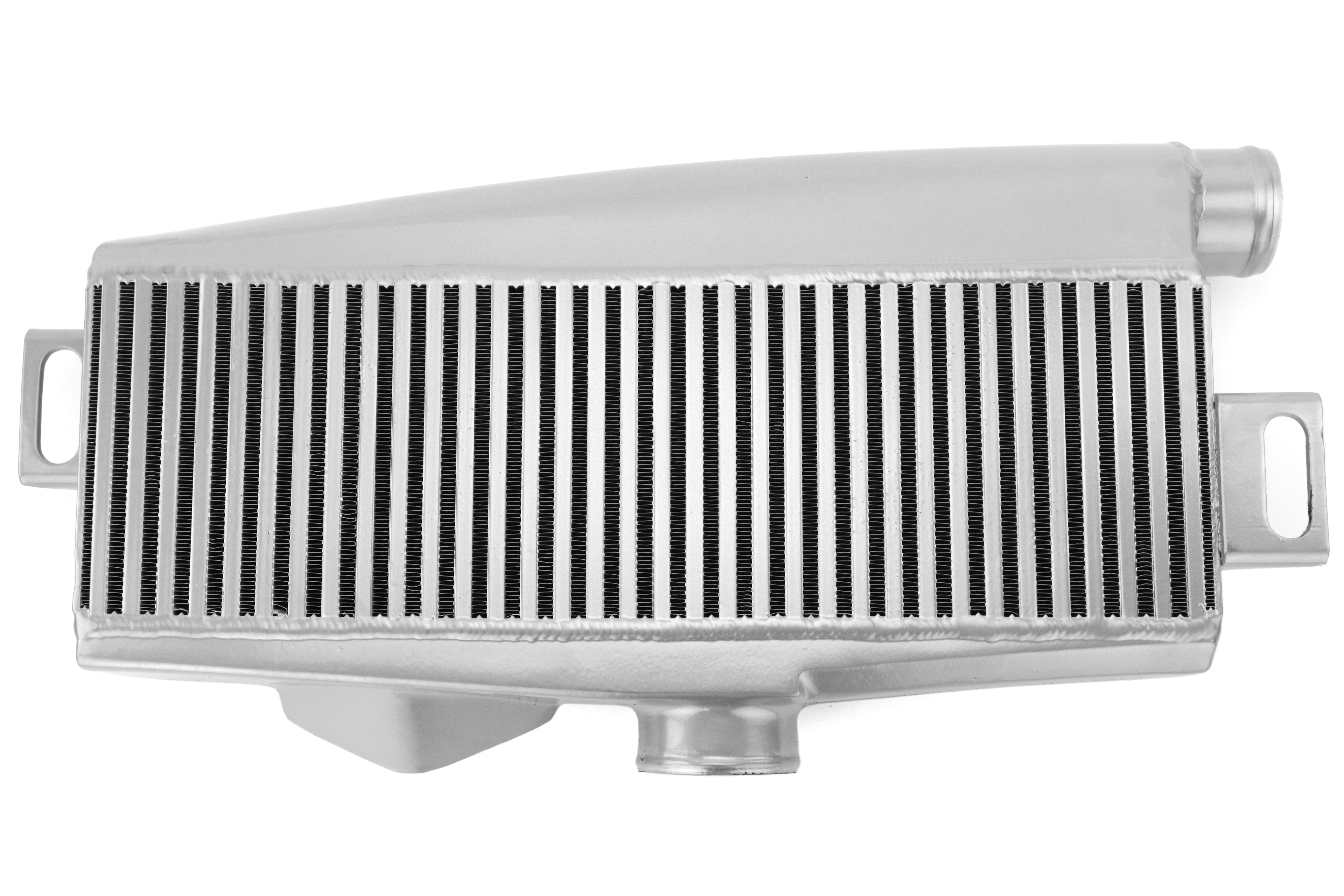 Mishimoto Silver Top Mount Intercooler w/ Red Hoses - 2002-2007 Subaru WRX / 2004-2007 STI