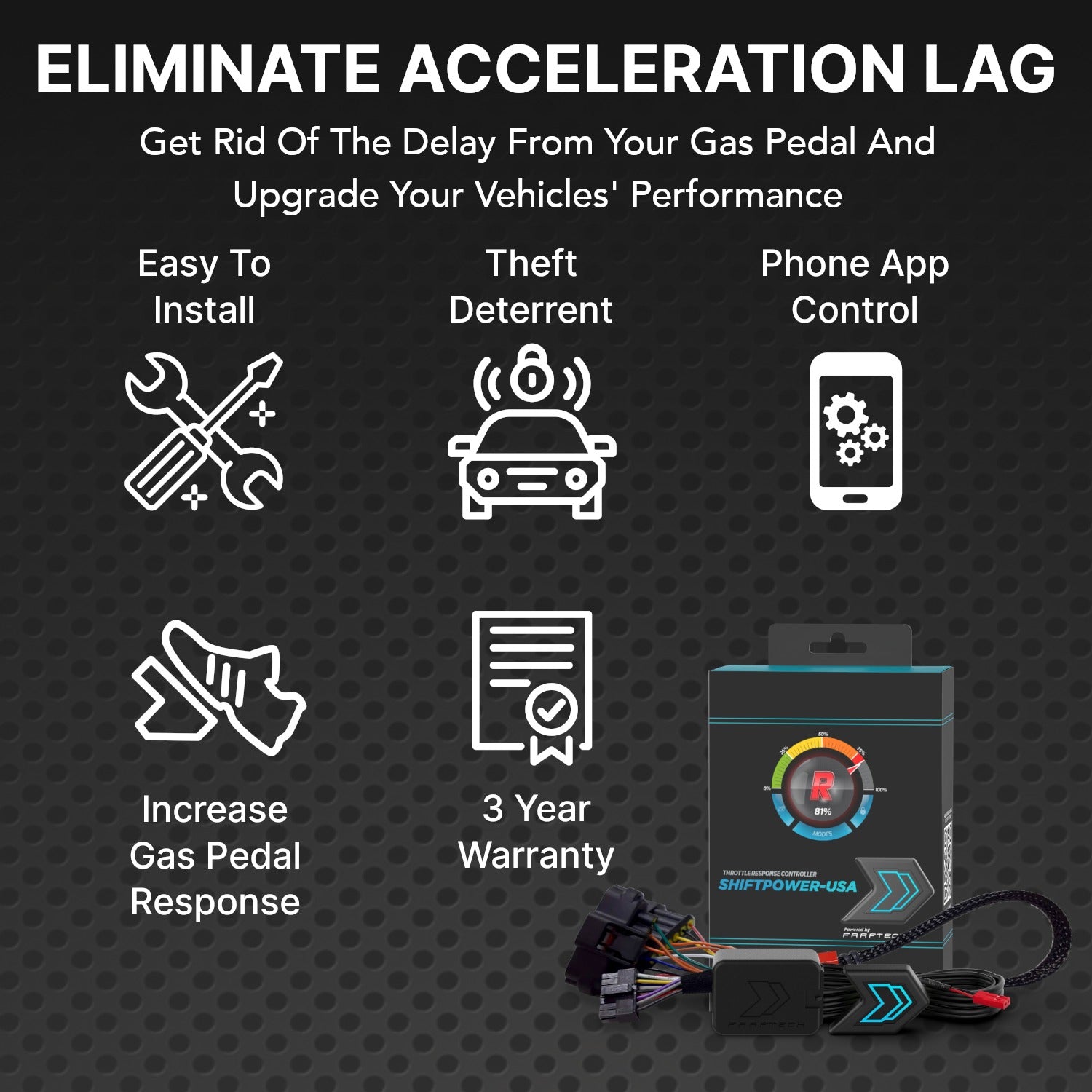 SP07 Shiftpower 4.0+ Throttle Response Controller