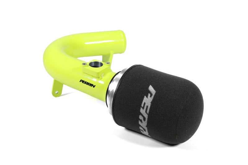 PERRIN Cold Air Intake w/Heatshield - Neon Yellow - 2022-2026 Subaru WRX