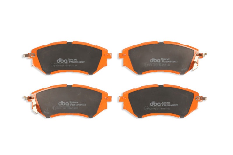 DBA XP650 Brake Pads - Front - 2005-2008 Subaru Legacy