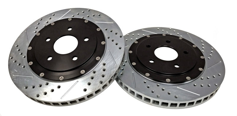 Baer Brakes 06-09 Cadillac XLR V Eradispeed+ Front SDZ 2-Piece Performance Brake Rotors