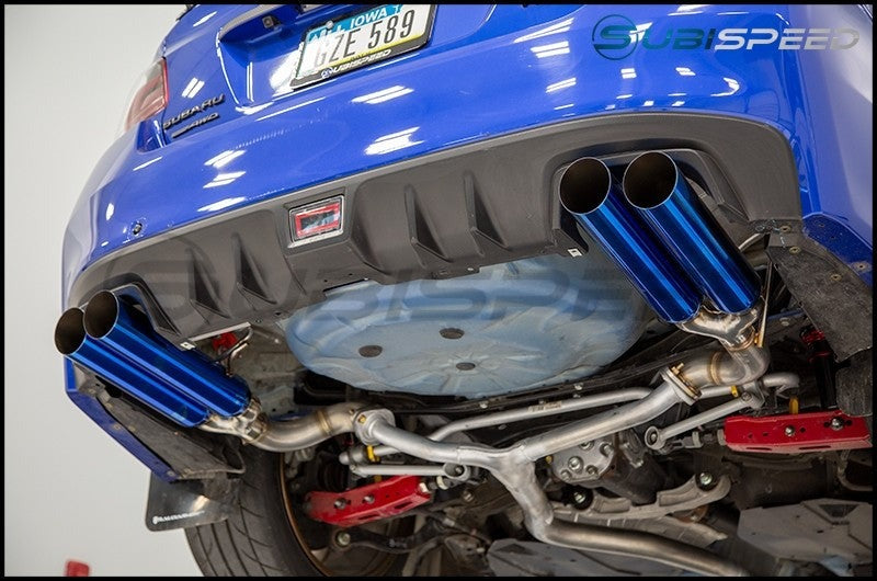 Remark Boso Edition Axleback Exhaust w/ Burnt Tips - 2015-2020 Subaru WRX / STI