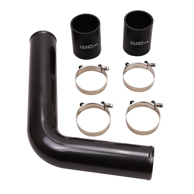 Wehrli 03-07 Cummins 5.9L Driver Side 3in Intercooler Pipe - Candy Teal