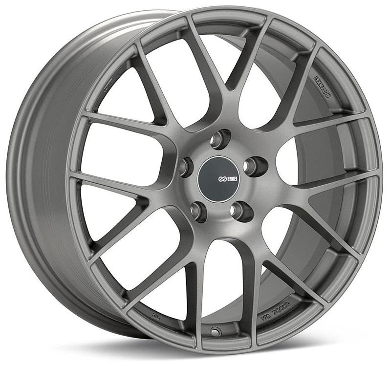 Enkei Raijin 19x9.5 5x114.3 15mm Offset 72.6mm Bore Gunmetal Wheel (MOQ 40)