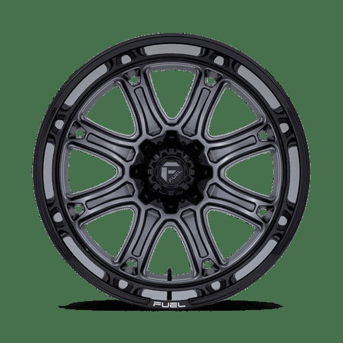 D853 22X10 6X135/5.5 M-GNMTL BLK-LP -18MM