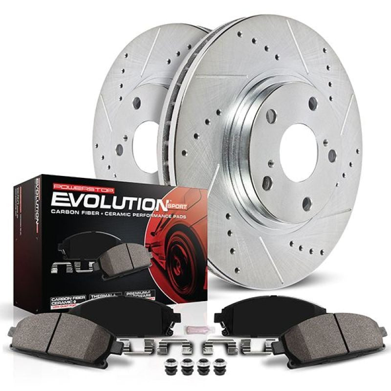 Power Stop Z23 Evolution Sport Brake Kit - Rear - 2019-2021 Subaru Forester