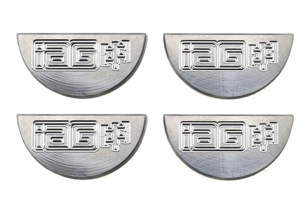 IAG Half Moon Valve Cover Cam Seals Silver - Subaru Models (inc. 2002-2006 WRX/STI)