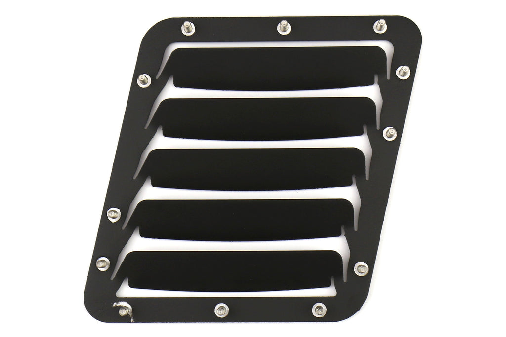 Verus Engineering Hood Louver Kit Black - 2015-2021 Subaru WRX/STI
