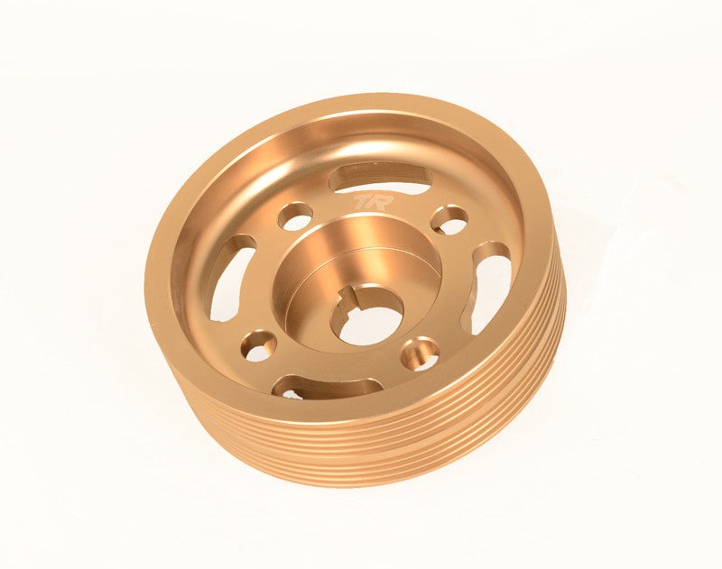 Tomioka Racing Lightweight Crank Pulley - 2002-2021 Subaru WRX / STI / 2005-2012 Subaru Legacy GT / 1998-2013 Subaru Forester XT
